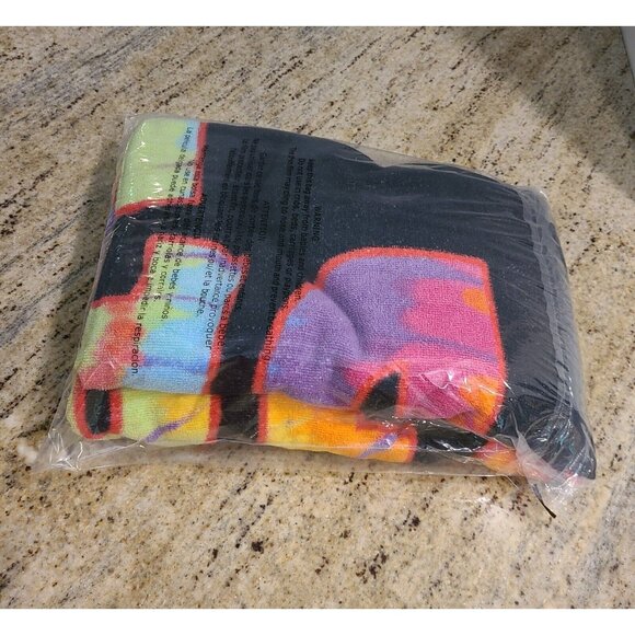 Lot of 2 Vintage Daytona Beach Tie Dye Terry Beach Towel 53x27 - Picture 14 of 14